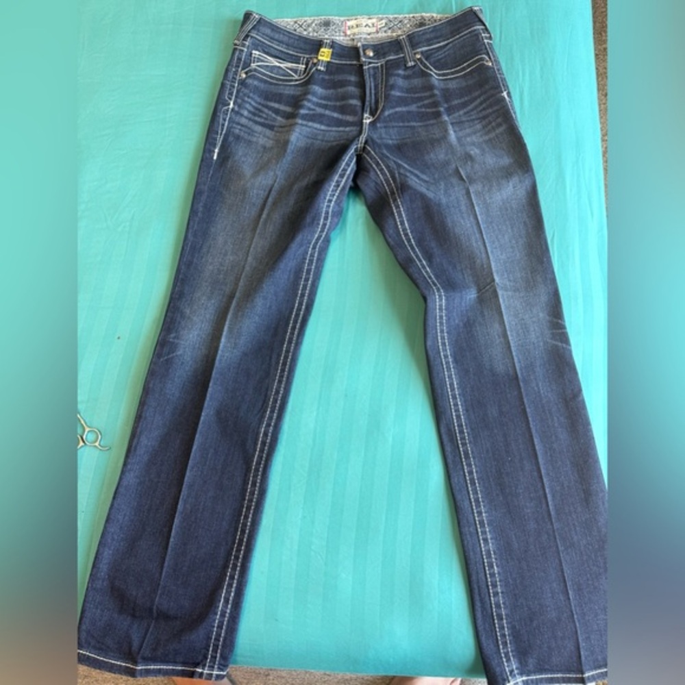 Ariat Men's Dark Blue Bootcut Jeans